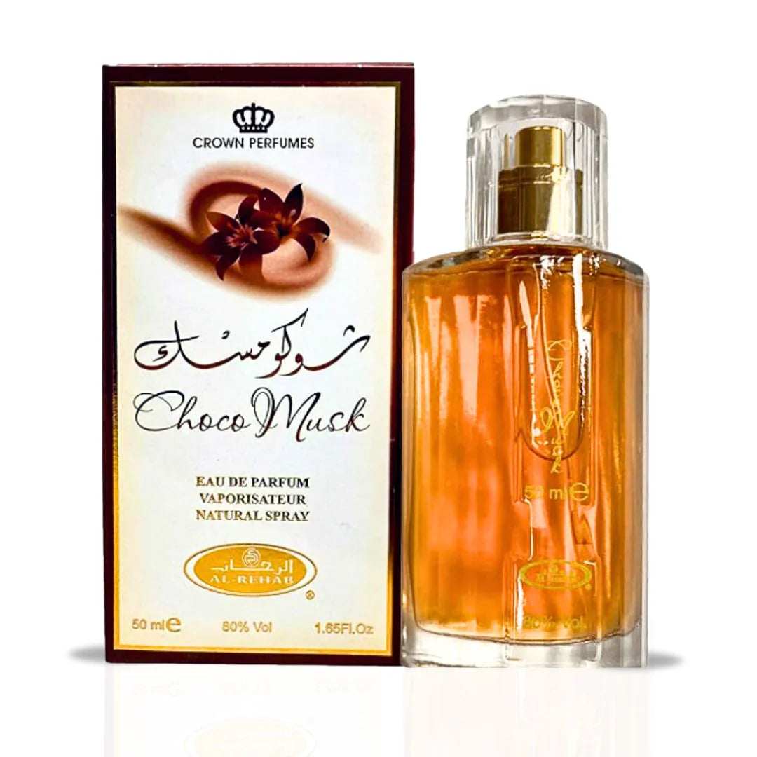 Al-Rehab Choco Musk EDNP Spray- 50 ml (1.65fl. oz)