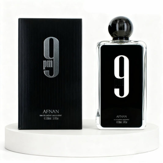 9 PM by Afnan 3.4OZ EDP SPRAY (BLACK)