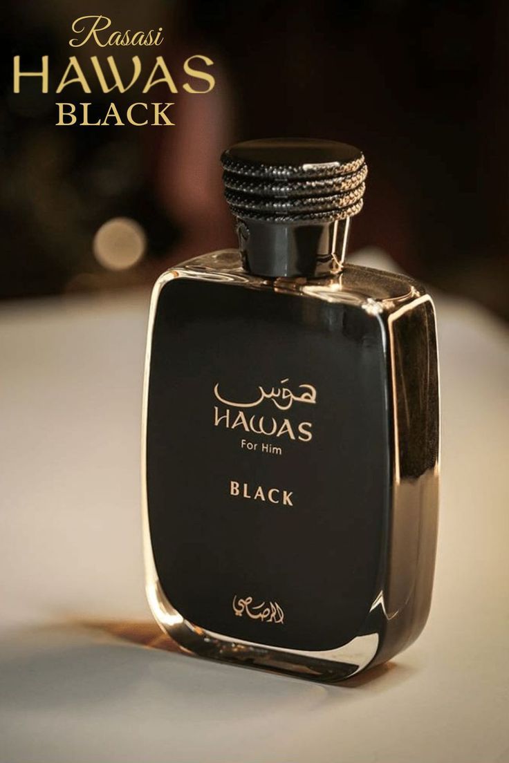 RASASI Hawas Black EDP For Men 3.38 Fl Oz