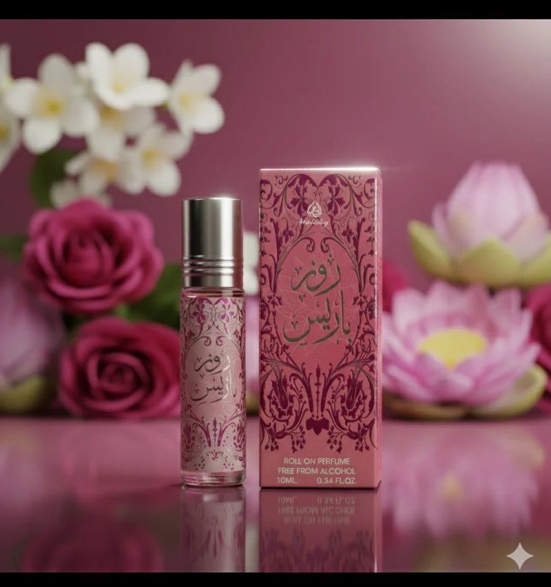 10ML ROSE PARIS ROLL ON -12 Pcs