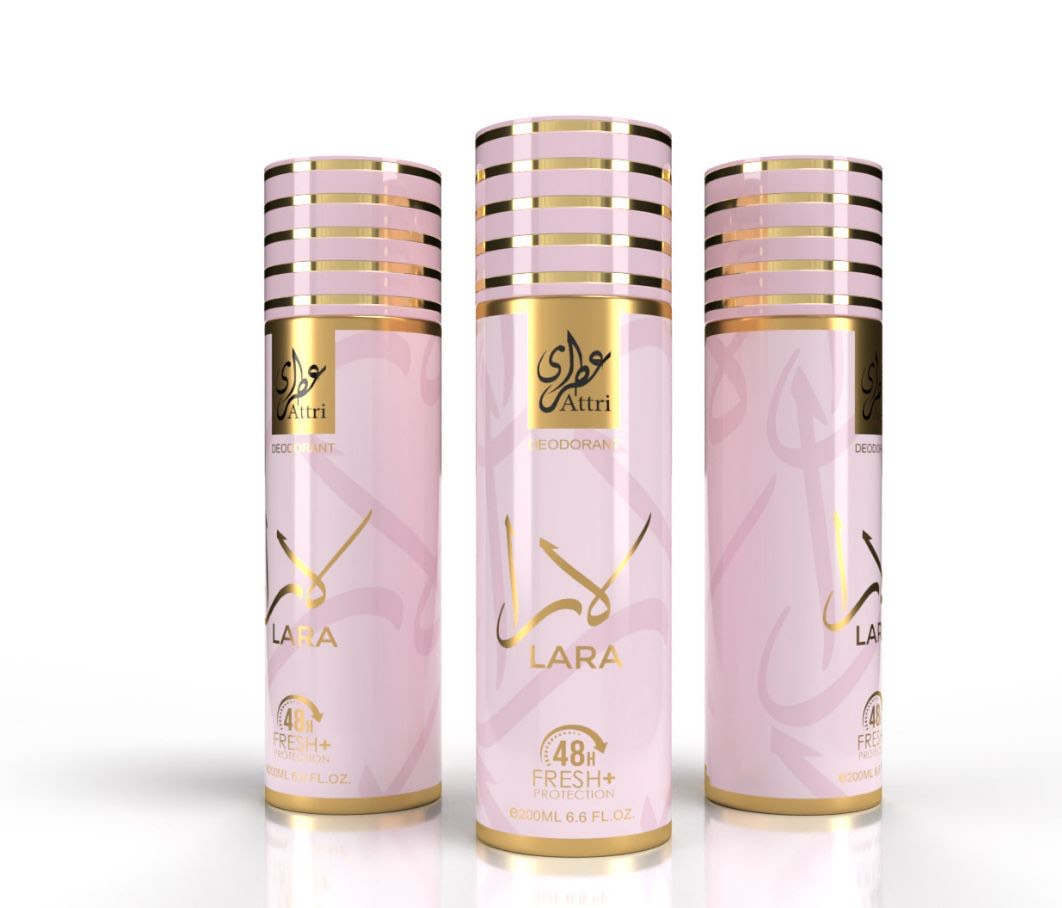 MEMWA PERFUME SPRAY 200 ML- LARA -Boday Spray